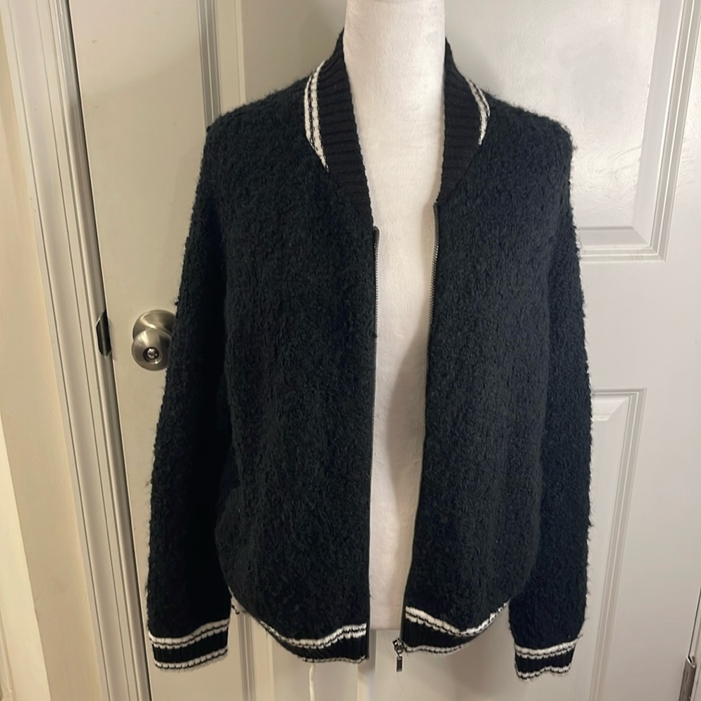 A New Day Black Bomber Jacket